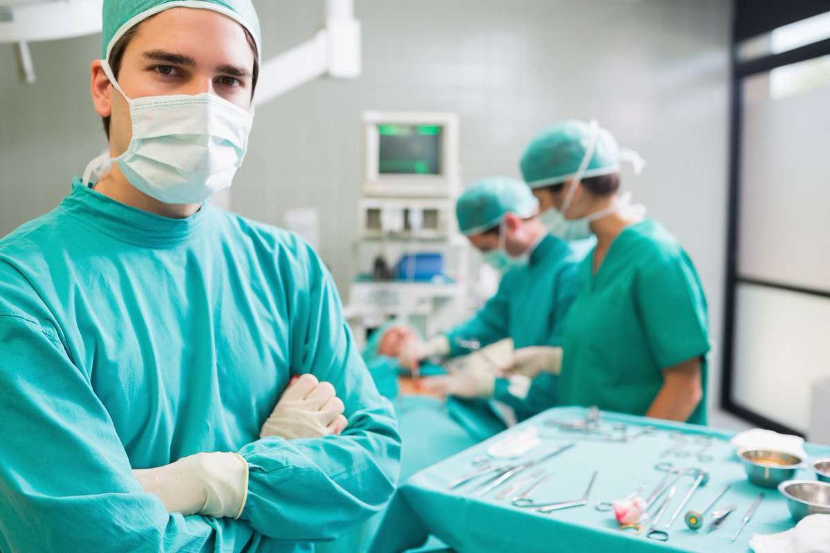 Surgeon Smiling Arms Crossed